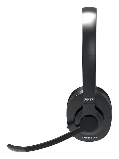 Port Designs 912002 headphones/headset Wireless Head-band Office/Call center Bluetooth Black