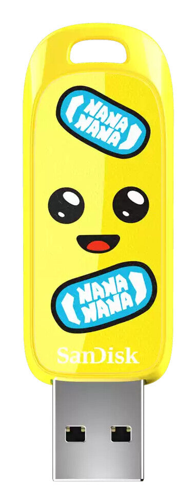 SanDisk SDCZIF-128G-G46 USB flash drive 128 GB USB Type-A 3.2 Gen 1 (3.1 Gen 1) Yellow