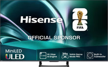Hisense 55U7Q 139.7 cm (55") 4K Ultra HD Smart TV Wi-Fi Black 450 cd/m²