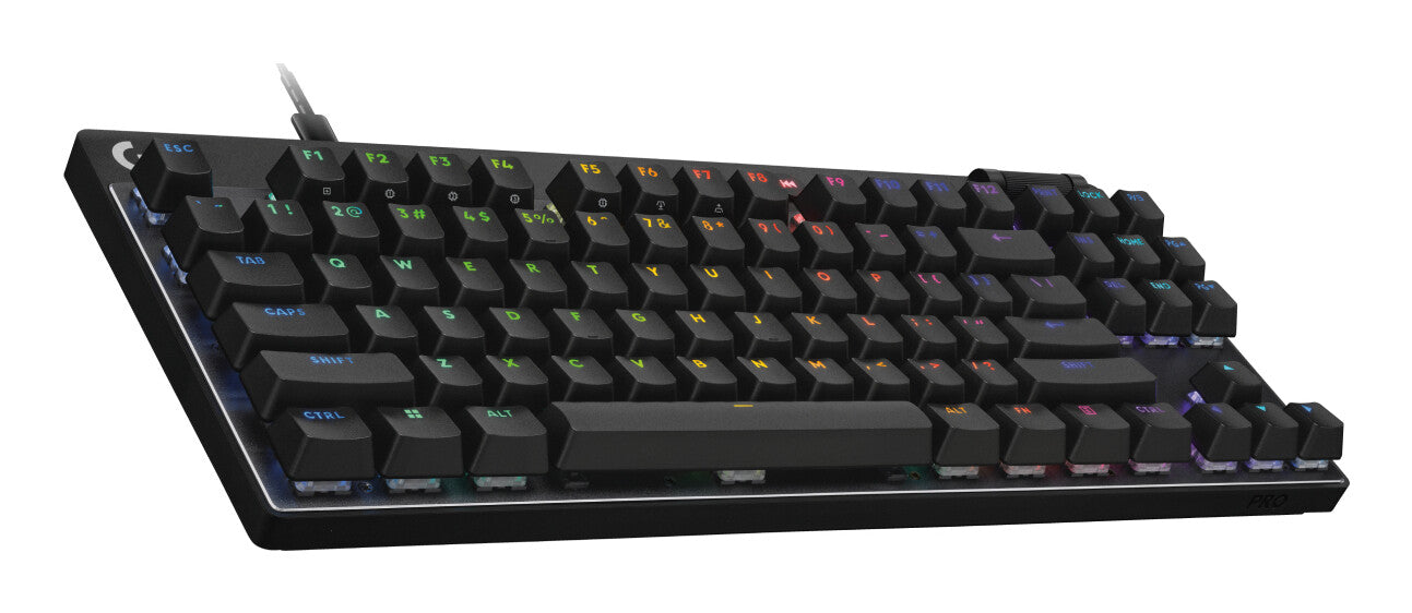 Logitech G PRO X TKL Rapid keyboard Gaming USB QWERTY US International Black