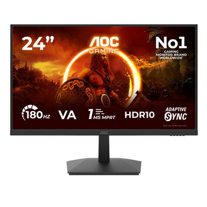 AOC G1 24G15N computer monitor 60.5 cm (23.8") 1920 x 1080 pixels Full HD LCD Black