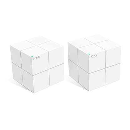 Tenda MW6 2-Pack wireless router Gigabit Ethernet Dual-band (2.4 GHz / 5 GHz) White