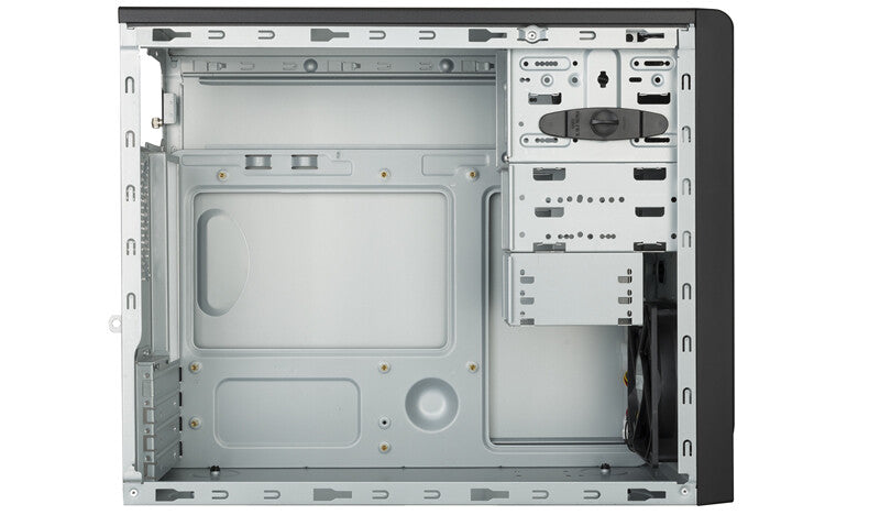 Cooler Master MasterBox E300L Mini Tower Black, Silver