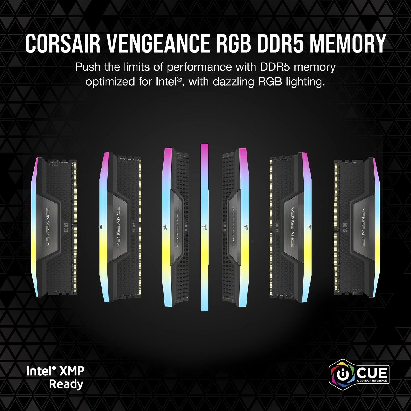 Corsair Vengeance RGB memory module 16 GB 2 x 8 GB DDR5 288-pin DIMM