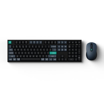 Keychron B36 + BM25 keyboard Mouse included Universal USB + RF Wireless + Bluetooth QWERTY English Black