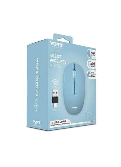 Port Designs 900544 mouse Office Ambidextrous RF Wireless Optical 1600 DPI