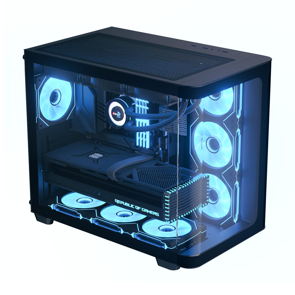 Aerocool P500C Midi Tower Black