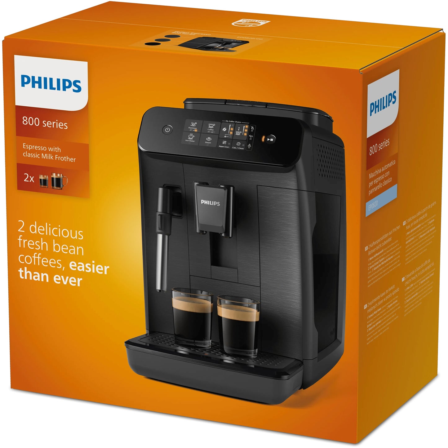 Philips 800 series EP0820/00 coffee maker Fully-auto Espresso machine 1.8 L