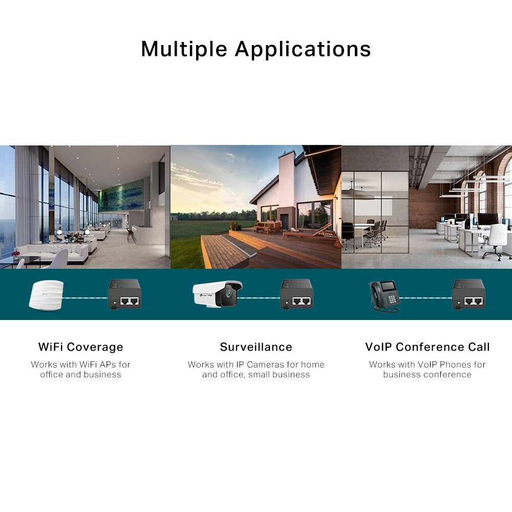 TP-Link Omada PoE+ Injector Adapter