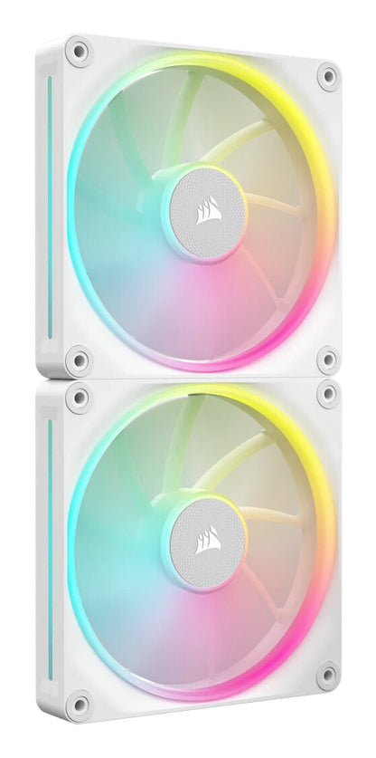 Corsair CO-9051032-WW computer cooling system Computer case Fan 14 cm White 2 pc(s)