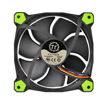 Thermaltake Riing 14 Computer case Fan 14 cm Black, Green