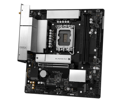 Asrock B860M Rock WiFi Intel B860 LGA 1851 (Socket V1) micro ATX