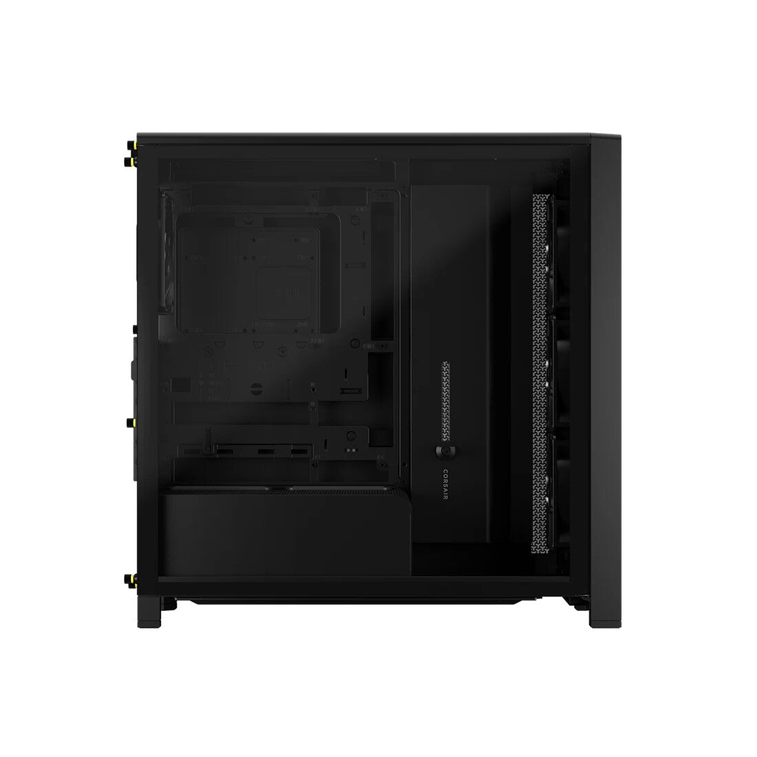 Corsair FRAME 4000D WOOD RS Midi Tower Black, Wood