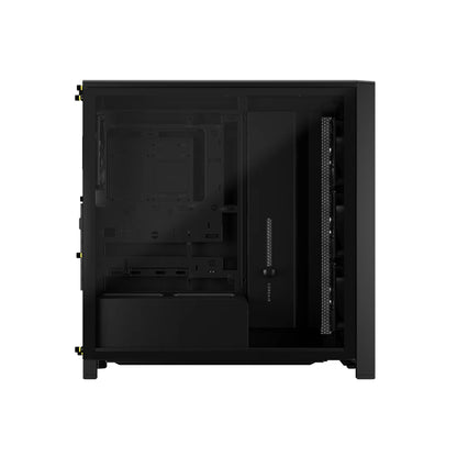 Corsair FRAME 4000D WOOD RS Midi Tower Black, Wood