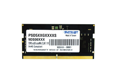 Patriot Memory Signature Line PSD58G480041S memory module 8 GB 1 x 8 GB DDR5