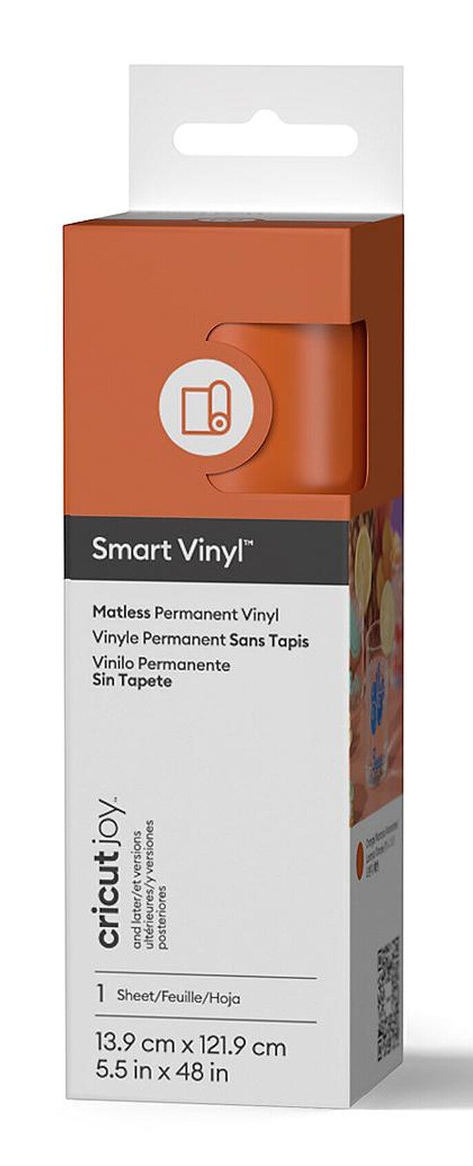 Cricut Joy Smart Vinyl Permanent Heat transfer vinyl roll Smooth heat transfer vinyl