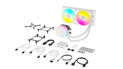 Corsair iCUE LINK TITAN RX RGB Processor All-in-one liquid cooler 12 cm White 1 pc(s)