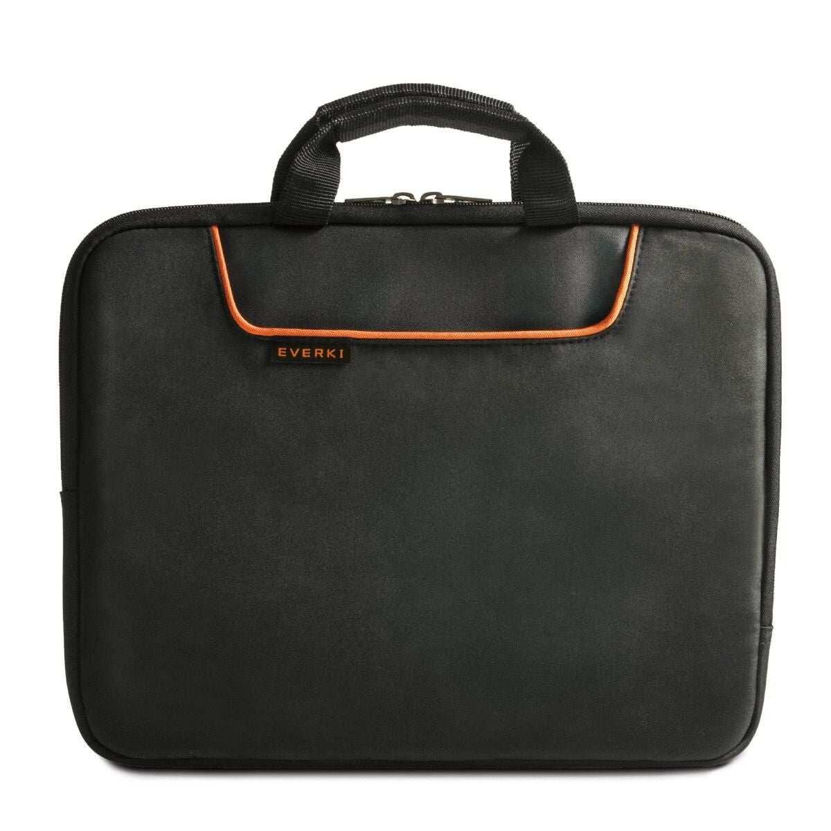 Everki EKF808S13B laptop case 33.8 cm (13.3") Sleeve case Black, Orange