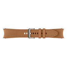 Samsung Classic Hybrid Leather Watch Strap (M/L) - Samsung Galaxy Watch6/Watch5/Watch4 - Brown