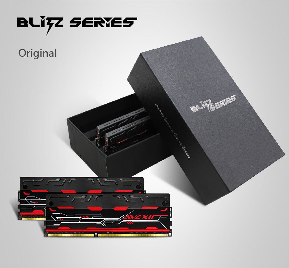 AVEXIR Blitz1.1 DDR3 8GB memory module 2 x 4 GB 240-pin DIMM