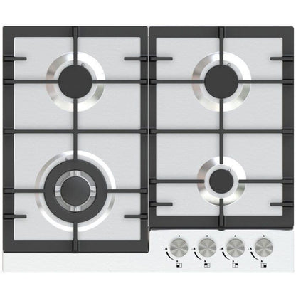 Hisense HHU60GAGR hob Stainless steel Built-in 60 cm Gas 4 zone(s)