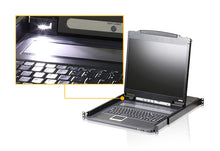 ATEN CL3000N KVM switch Rack mounting Black