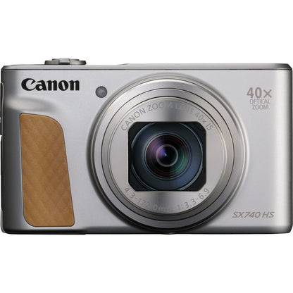 Canon PowerShot SX740 HS 1/2.3" Compact camera 20.3 MP CMOS 5184 x 3888 pixels Brown, Silver