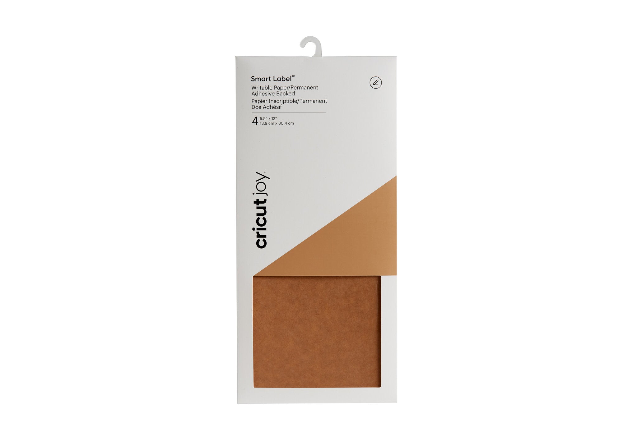 Cricut Joy Smart Label note paper Rectangle Brown 1 sheets Self-adhesive