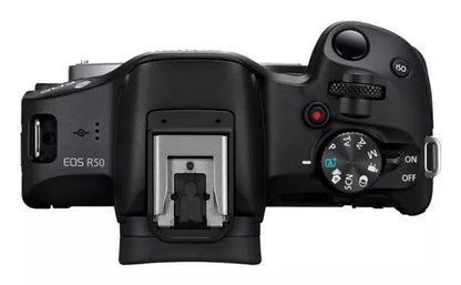 Canon EOS R50 MILC 24.2 MP CMOS 6000 x 4000 pixels Black