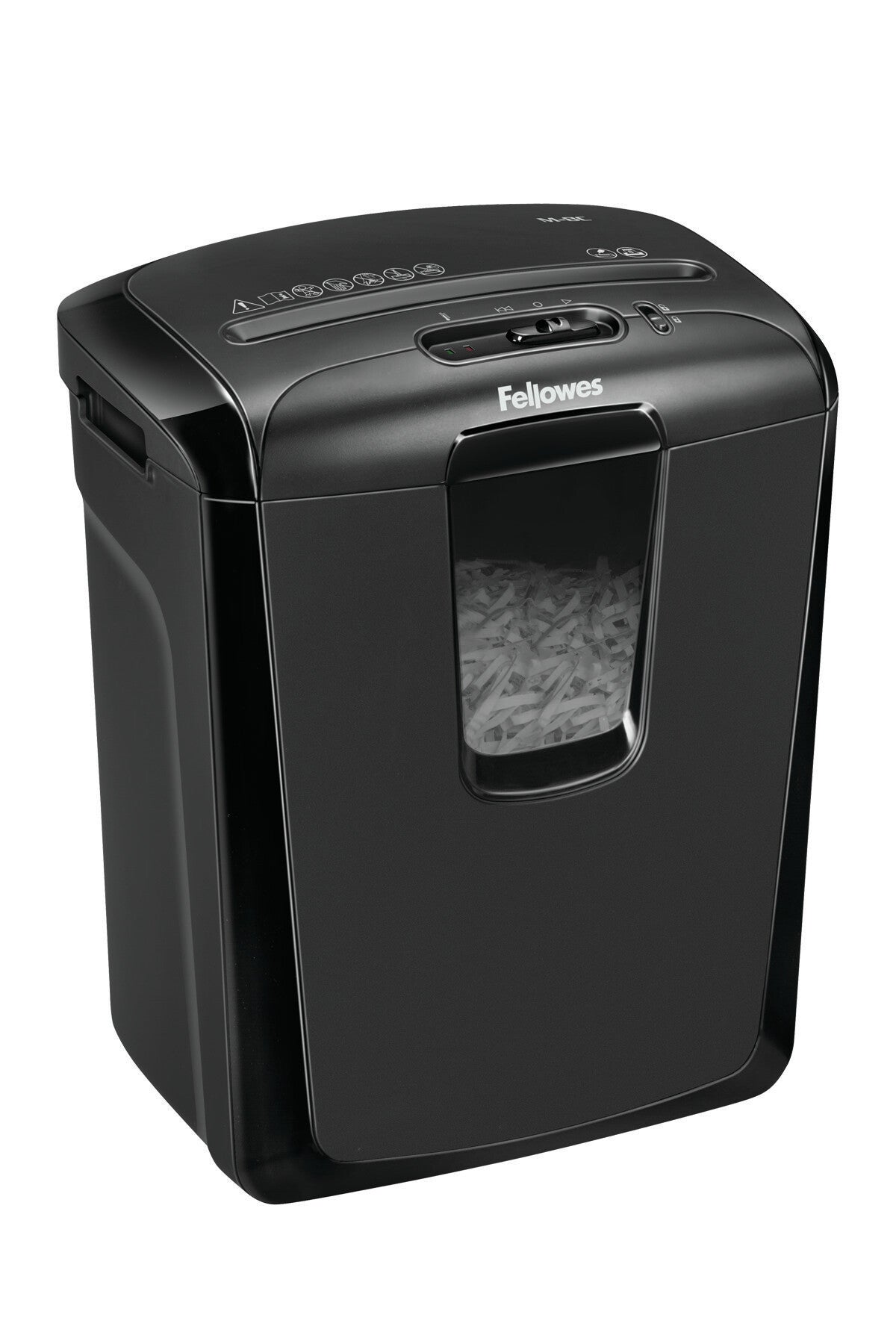 Fellowes M-8C paper shredder Cross shredding 23 cm Black