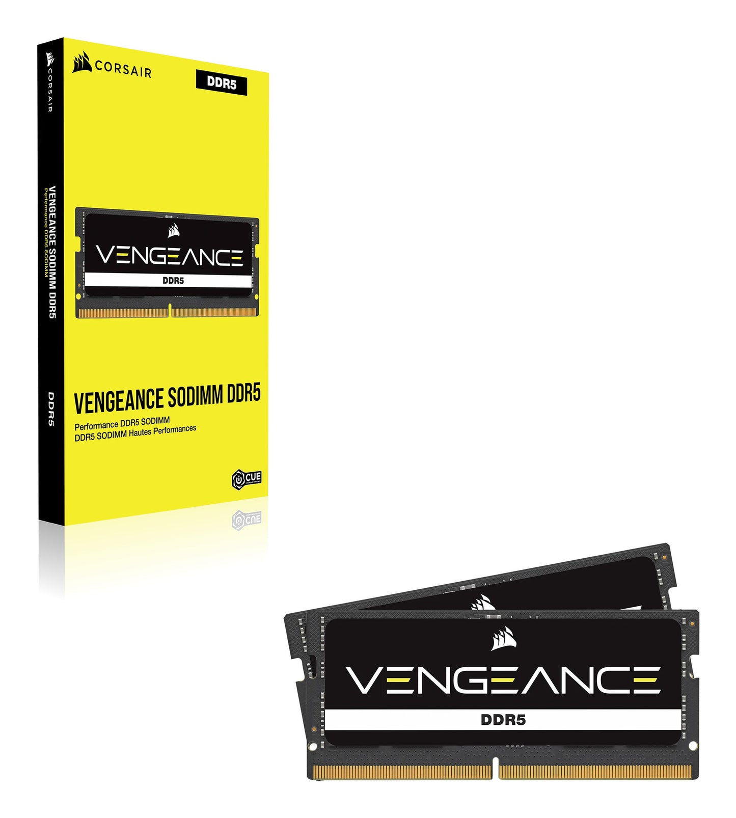 Corsair Vengeance CMSX16GX5M1A5600C48 memory module 16 GB 1 x 16 GB DDR5 262-pin SO-DIMM