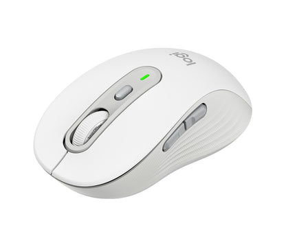 Logitech 920-012491 keyboard Mouse included Office RF Wireless + Bluetooth QWERTY US International White