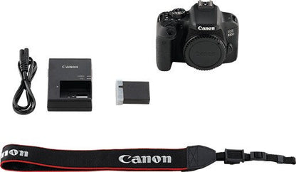 Canon EOS 800D SLR Camera Body 24.2 MP CMOS 6000 x 4000 pixels Black