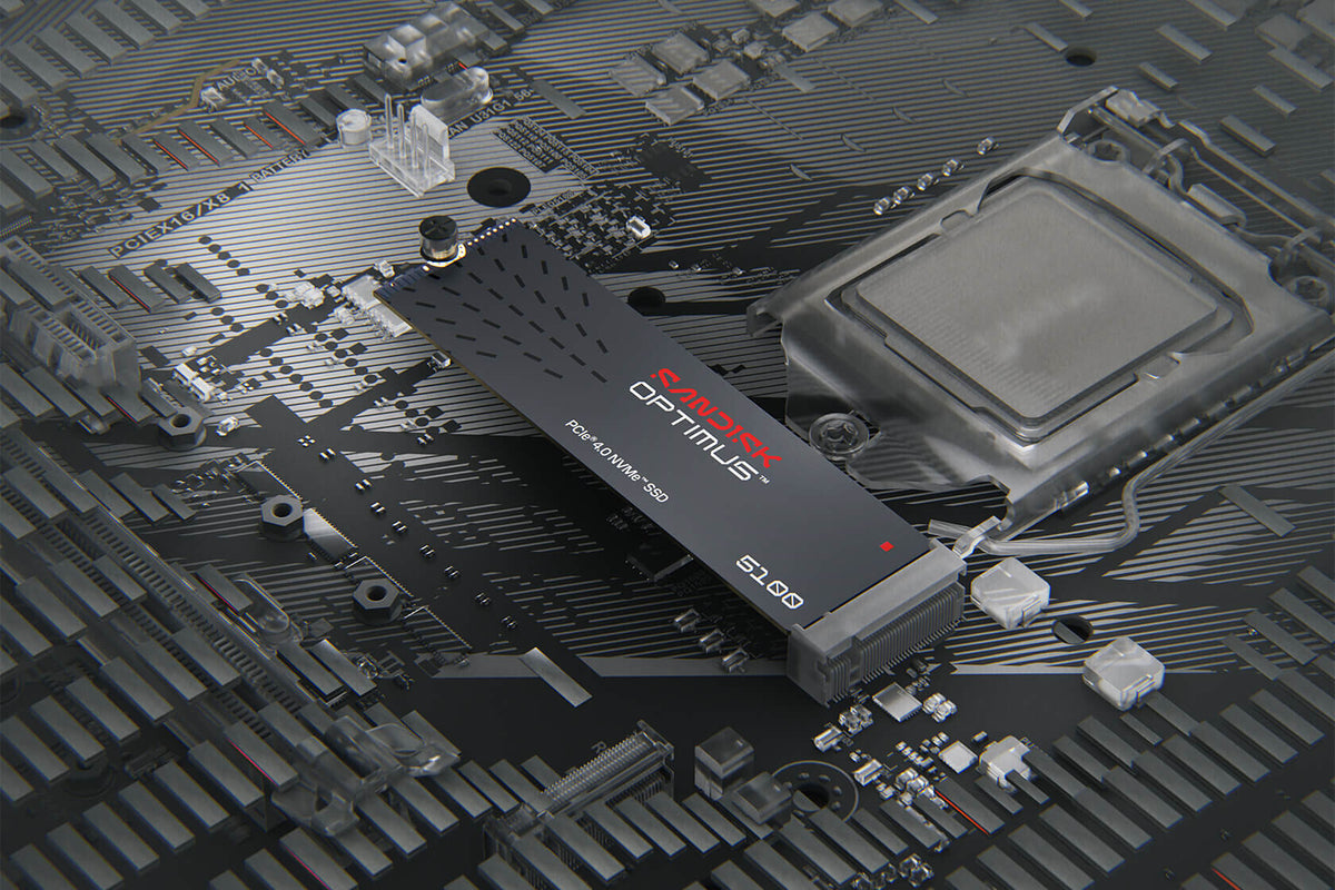 SanDisk Optimus 5100 2 TB M.2 PCI Express 4.0 NVMe QLC 3D NAND