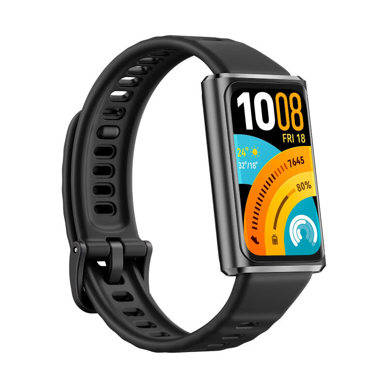 Huawei 1.62 AMOLED colour Screen/ 286x482 pixels/ PPI 347/ Black Fluoroelastomer Strap/ length:130mm-210mm/ GPS/ 5 ATM/ 2.4GHz  BT6.0 and BLE.5V/1A/ 55020GUK