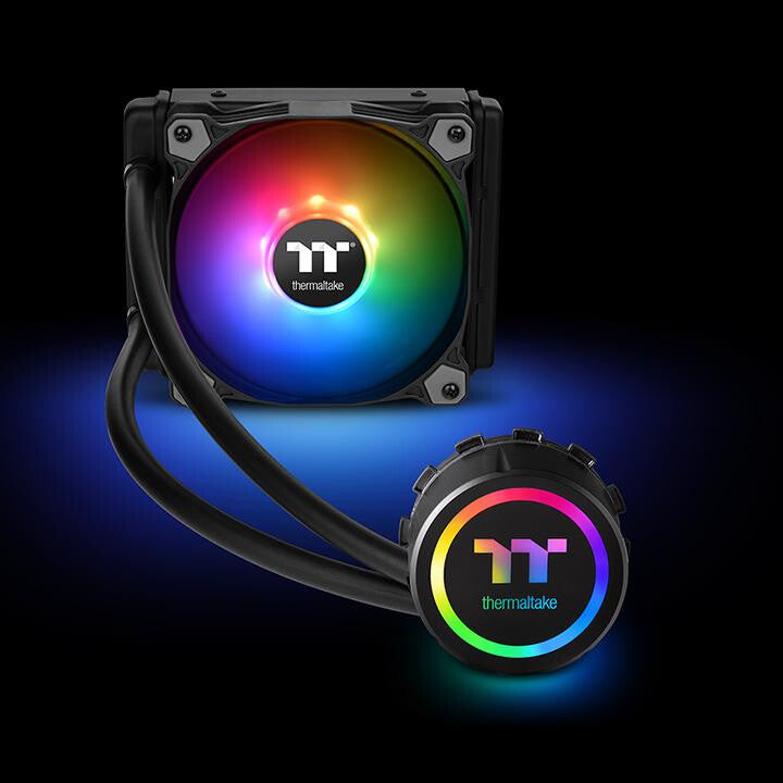 Thermaltake Water 3.0 120 ARGB Sync Processor All-in-one liquid cooler Black