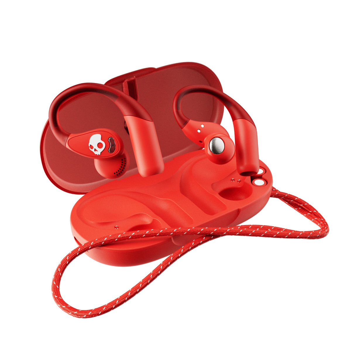 Skullcandy Push 540 Open Headset Wireless Ear-hook, Neck-band, Open-ear Bluetooth Red