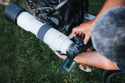Canon RF 200-800 mm F6.3-9 IS USM Telephoto Camera Lenses, Black/White