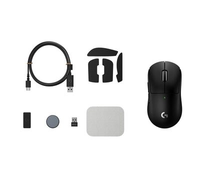 Logitech G PRO X SUPERLIGHT 2c mouse Gaming Ambidextrous RF Wireless 44000 DPI
