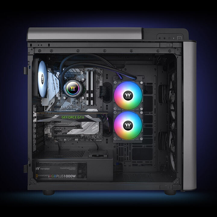 Thermaltake TH240 V2 Processor All-in-one liquid cooler 12 cm Black 1 pc(s)