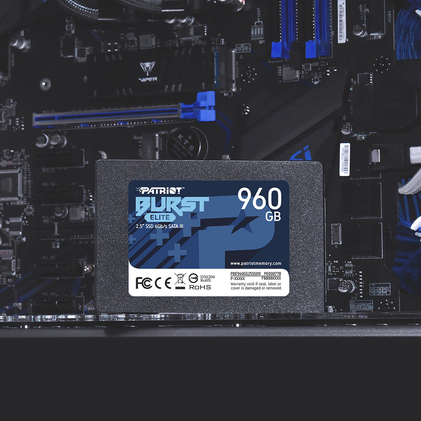 Patriot Memory Burst Elite 960 GB 2.5" Serial ATA III