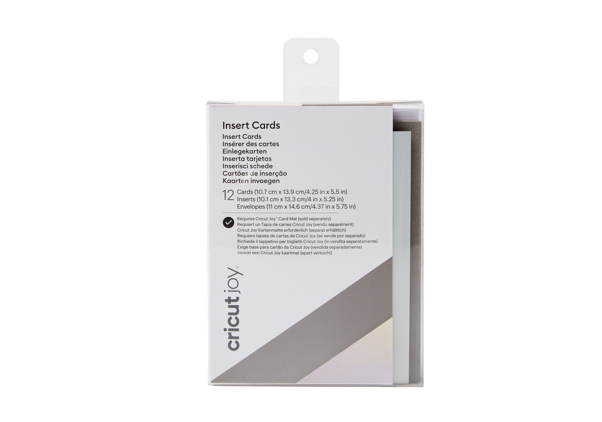 Cricut Joy Insert Cards 12-pack (Grey/Holo)