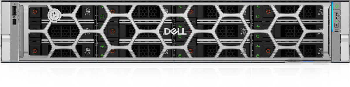 DELL PowerEdge R570 server 1.92 TB Rack (2U) Intel Xeon 6 6511P 2.3 GHz 32 GB DDR5-SDRAM 1100 W