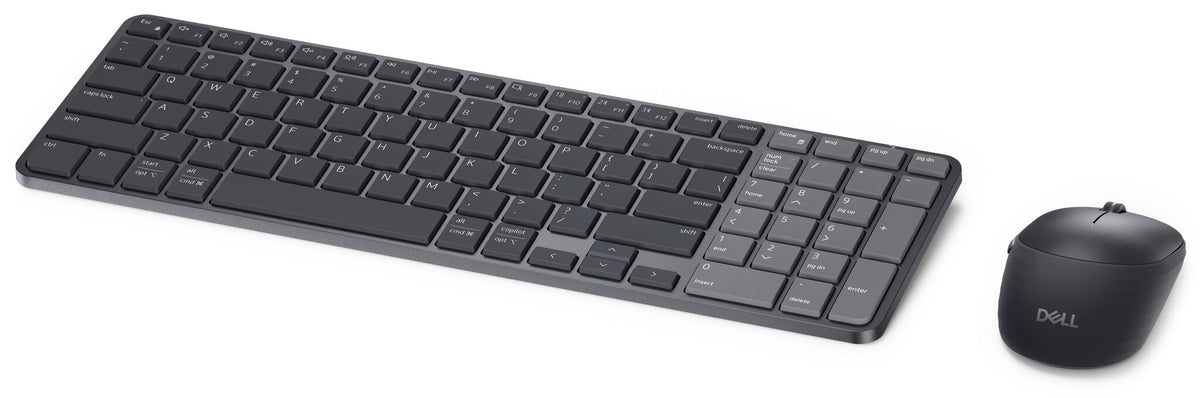 DELL Pro 7 KM746 keyboard Mouse included Universal RF Wireless + Bluetooth QWERTY US International Graphite