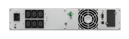 Eaton 9E2000IR uninterruptible power supply (UPS) Double-conversion (Online) 2 kVA 1800 W 6 AC outlet(s)