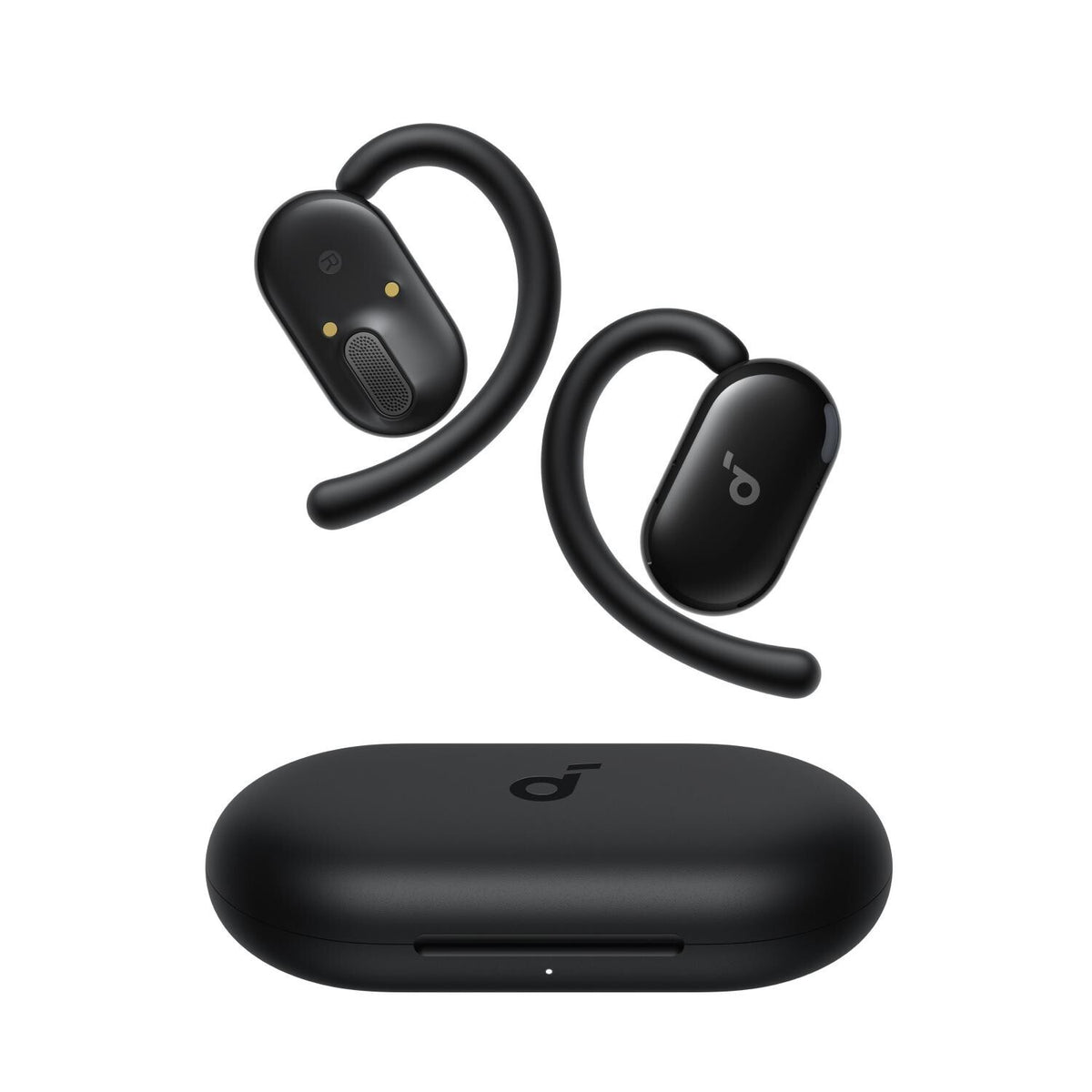 soundcore V20i Earbuds With Adjustable Hooks - Black