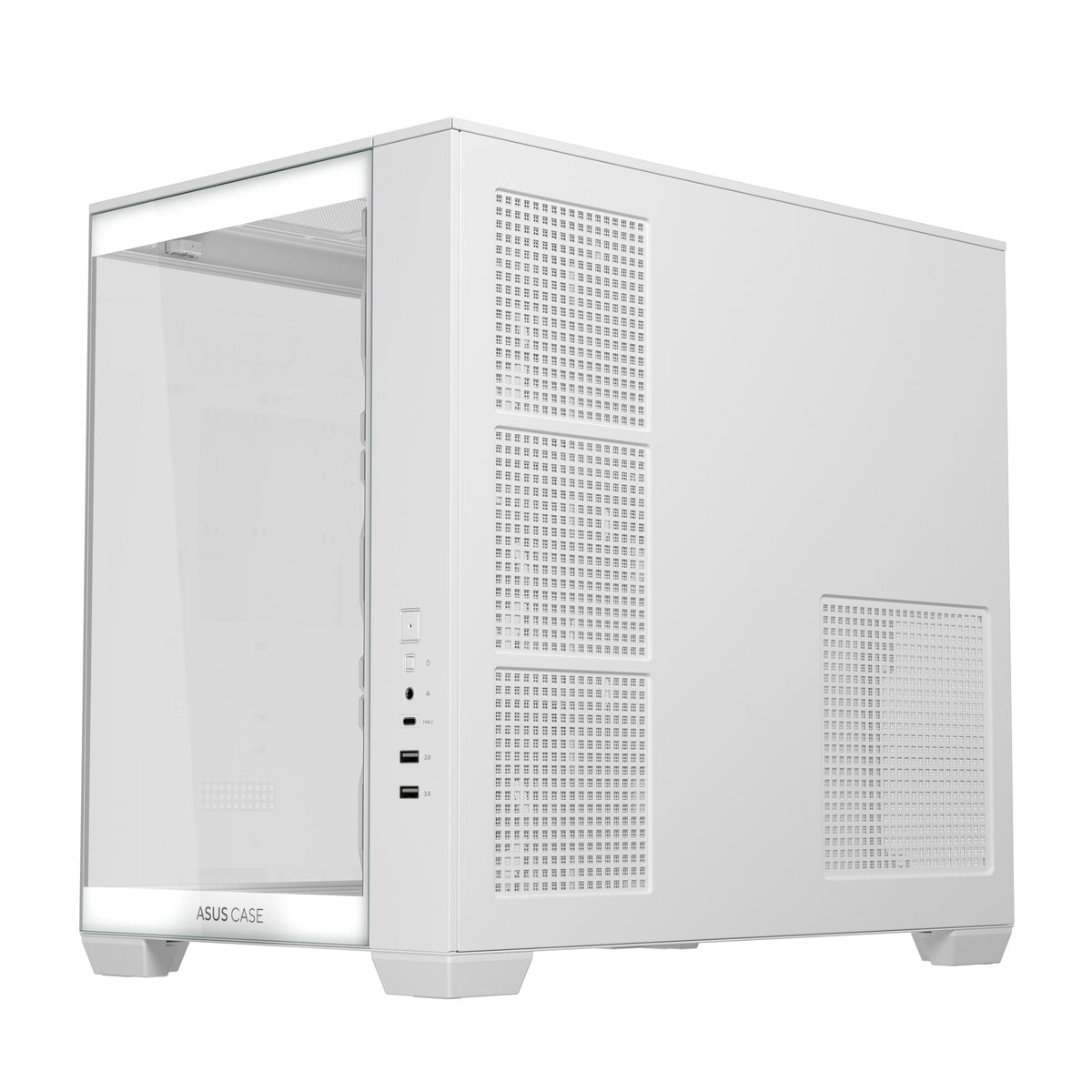 ASUS A32 Plus TG ARGB White Midi Tower