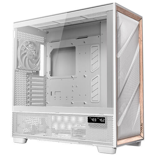 Antec FLUX PRO White EUV Full Tower White, Wood