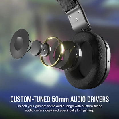 Corsair HS35 SURROUND v2 Multiplatform Gaming Headset Wired Head-band Carbon
