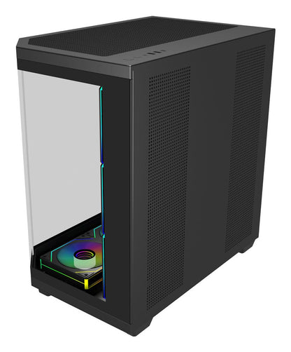 FSP U580-BA Case Full Tower mITX, mATX, ATX (BTF) Black ARGB